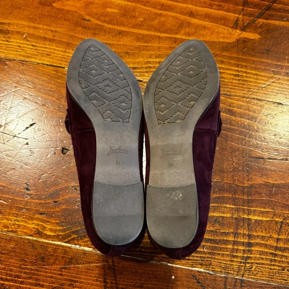 Zodiac Hill Braided Loafers. Color- Wine Sangria. Size‎ 8.5